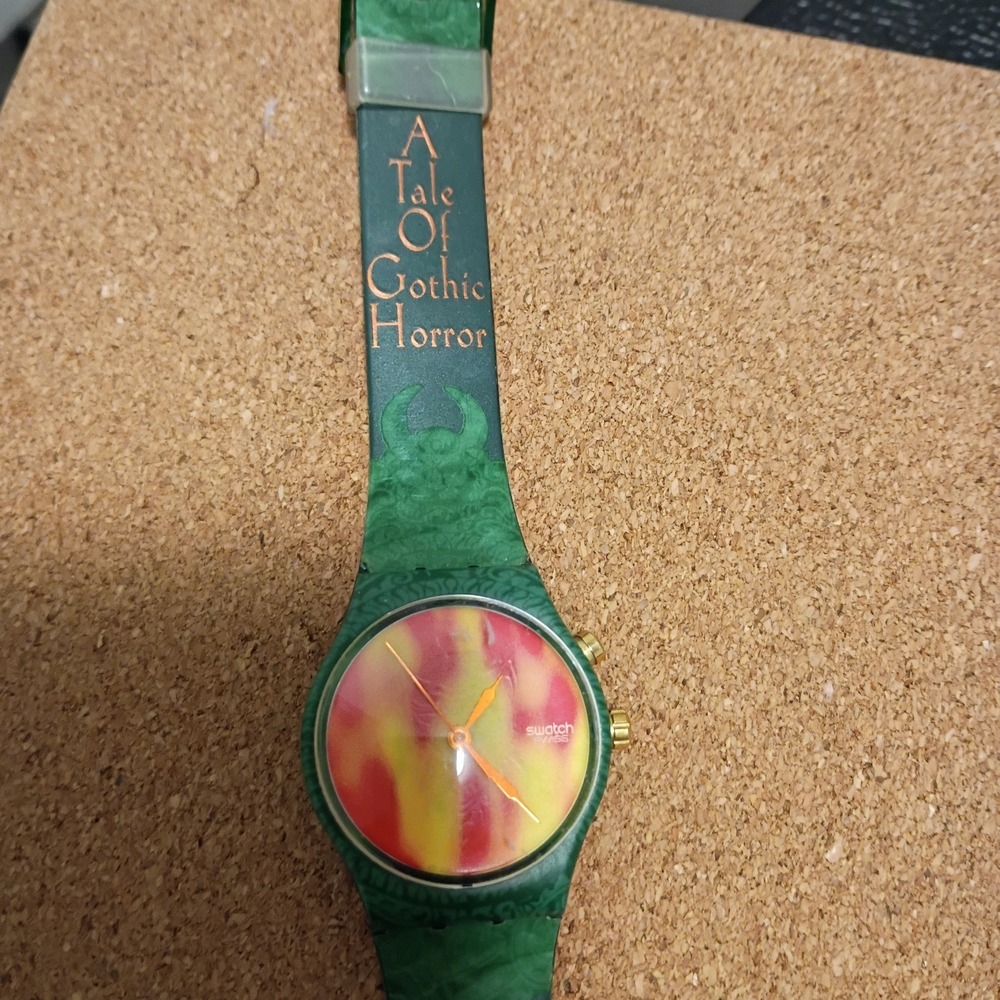 Swatch Multicolor Gothic Horror Edition Watch